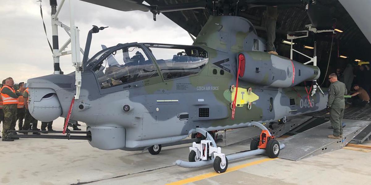 The Czech Republic rearms and receives its first AH-1Z Viper attack helicopters
